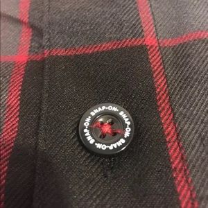 dixxon flannel snap on jacket